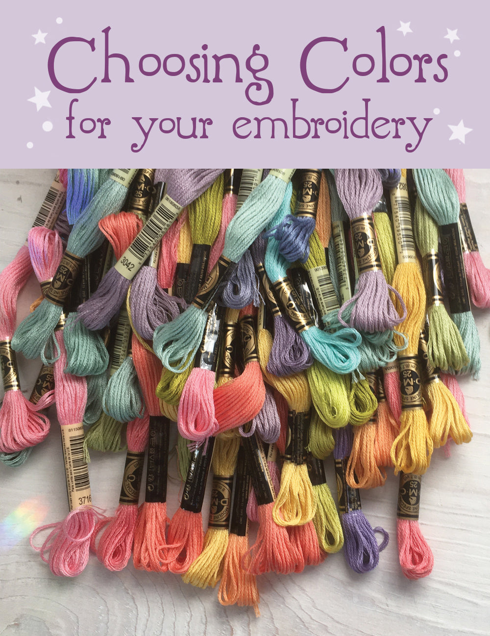 Embroidery Floss  Pick Your Favorite