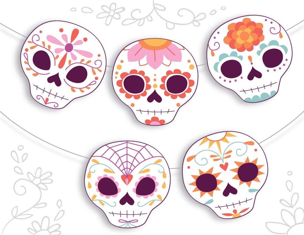Calavera Pattern Printable Calavera Pattern Printable