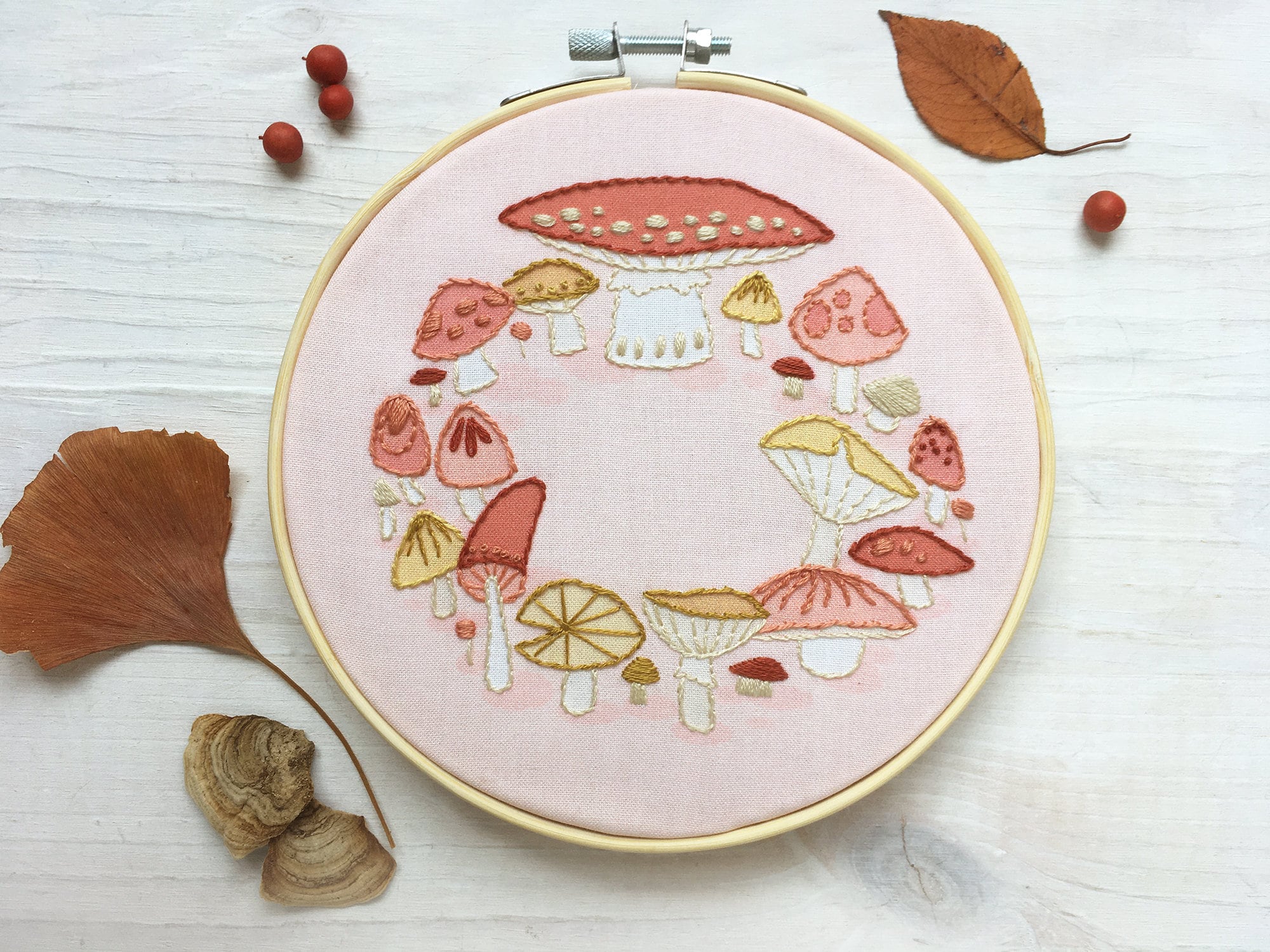 MAGICAL MUSHROOM Embroidery Kit  Buy Embroidery Kits Online – Craft Club Co