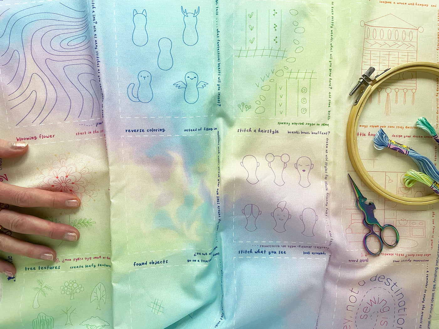 PDF Download Stitch Journal *2* DIY Hand Embroidery Activity Book