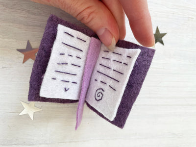 Witchy Essentials Halloween Felt Sewing pattern