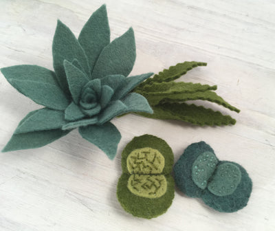 Felt Cactus Succulents Plants Sewing Pattern