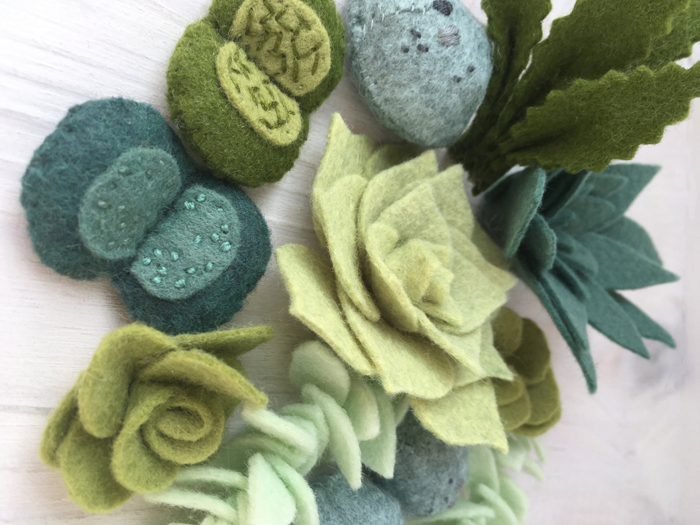 Felt Cactus Succulents Plants Sewing Pattern