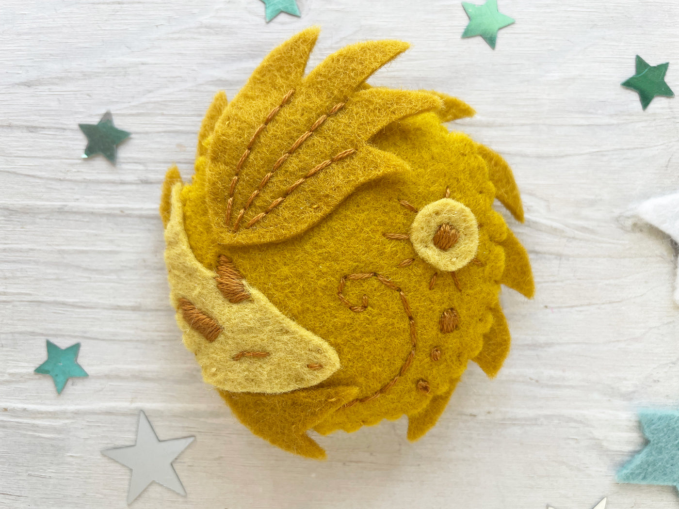 Celestial Dragons Fantasy Felt Animals Plush Sewing Pattern
