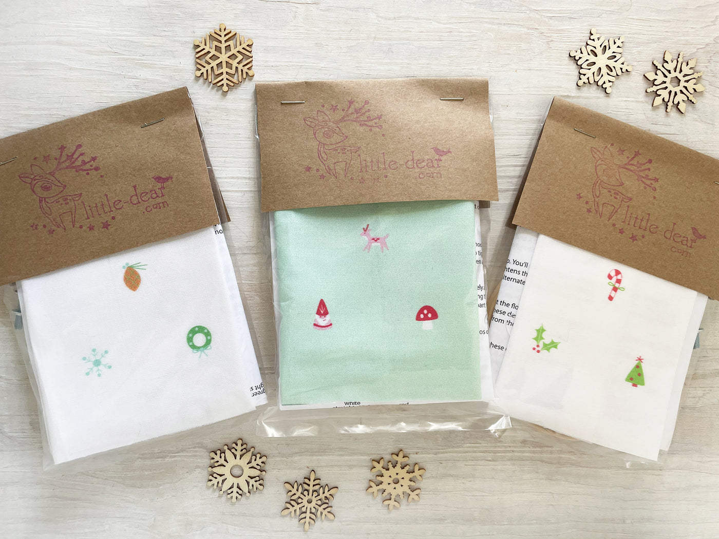 Christmas Kitsch Mini Hand Embroidery Hoop Kit