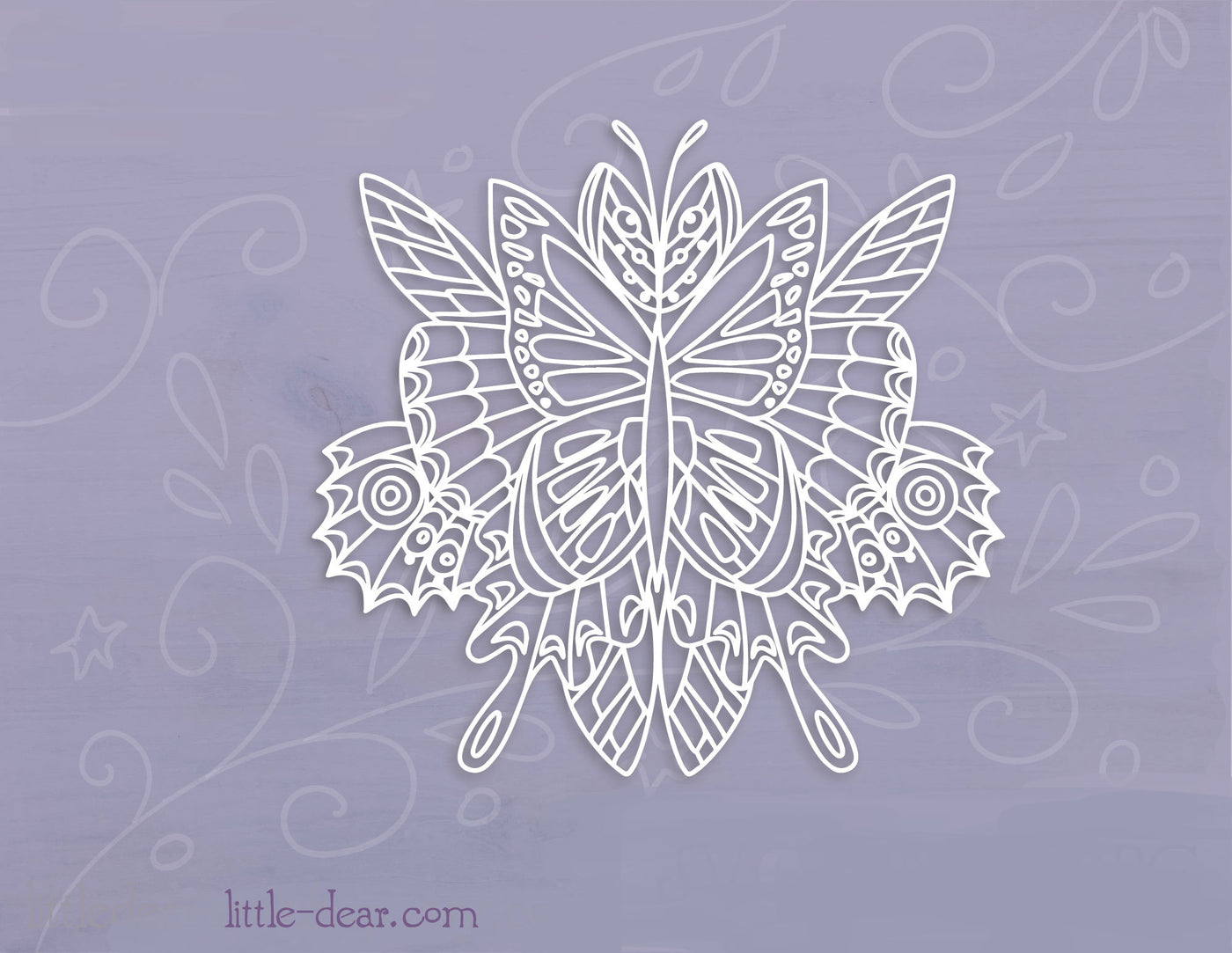 SVG Butterfly Wings cut file for Cricut, Silhouette, PNG, JPG