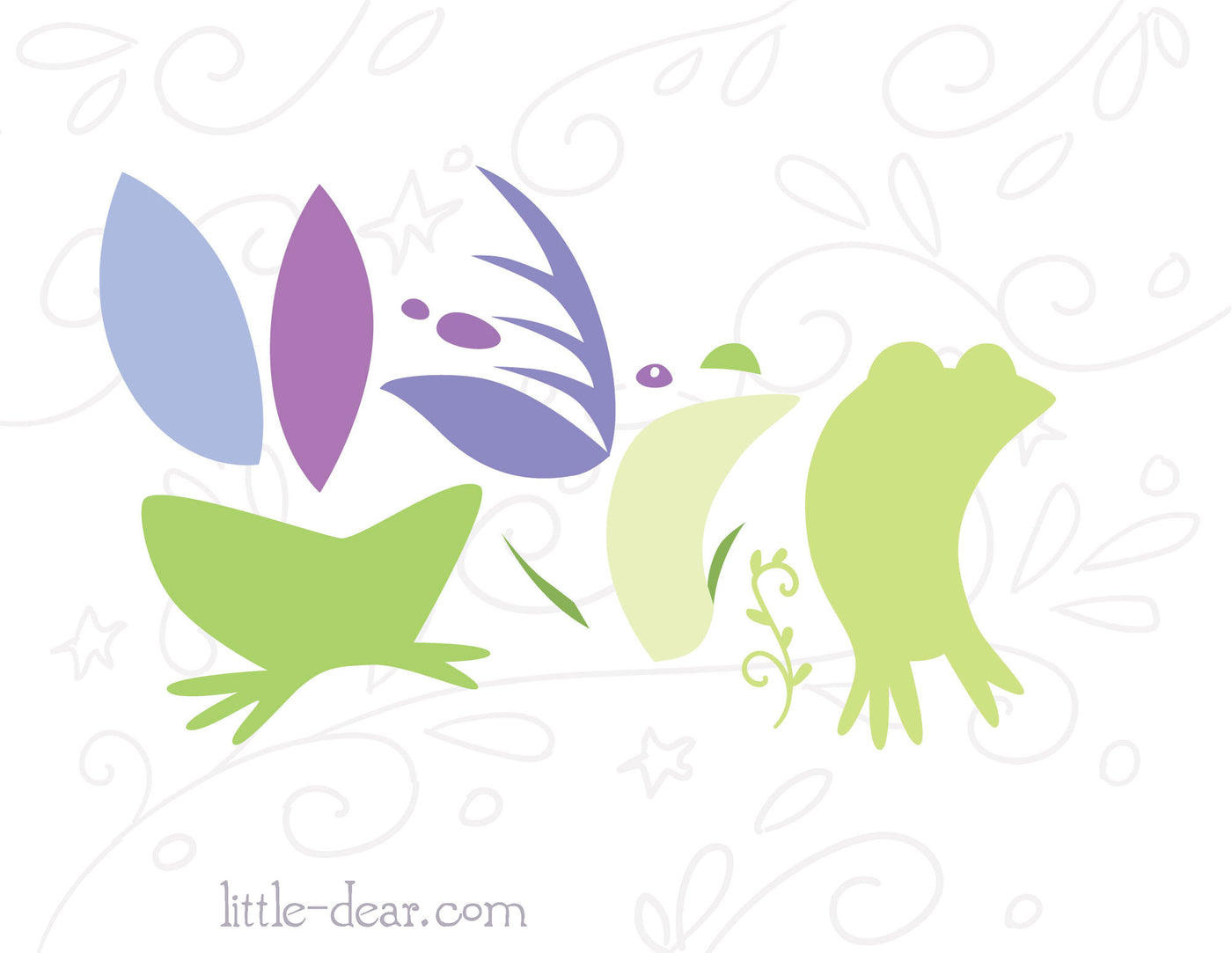 SVG Frogerfly frog butterfly fairy cut file for Cricut, Silhouette, PNG, JPG