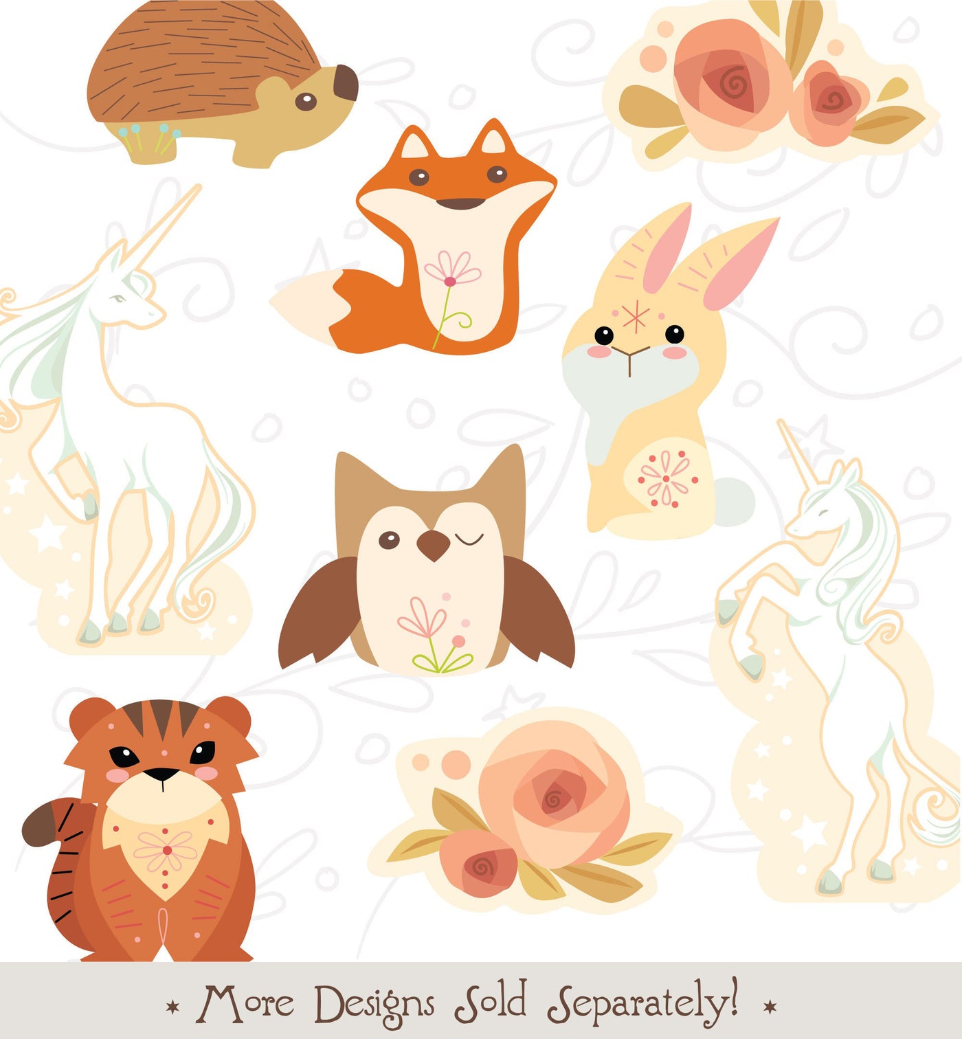 SVG cute Fox cut file for Cricut, Silhouette, PNG, JPG woodland animal