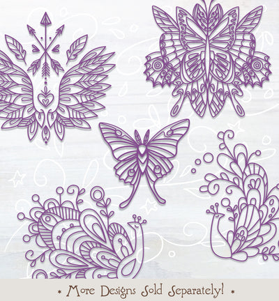 SVG Luna Moth cut file for Cricut, Silhouette, PNG, JPG, butterfly