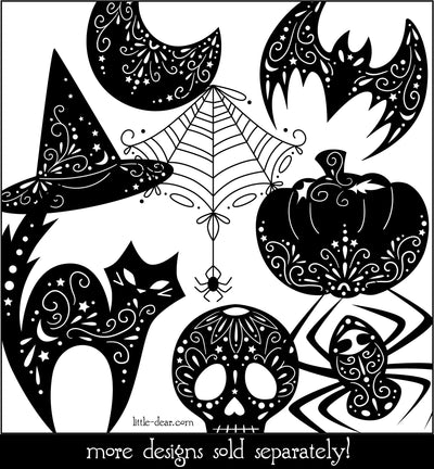SVG Halloween Witch Hat cut file for Cricut, Silhouette, PNG, JPG