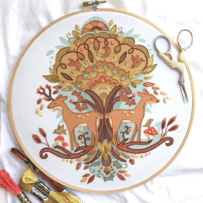 Autumn Love Hand Embroidery Pattern