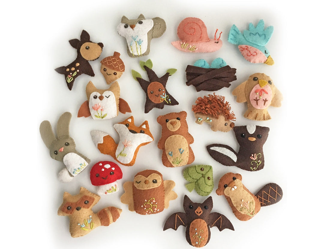 Felt Animal Patterns – Little Dear Shop felt-animal-patterns-little-dear-shop