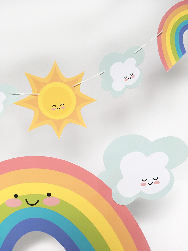 Dropbox - RF_Blue.pdf - Simplify your life  Rainbow cartoon, Cute little  drawings, Rainbow themed birthday party