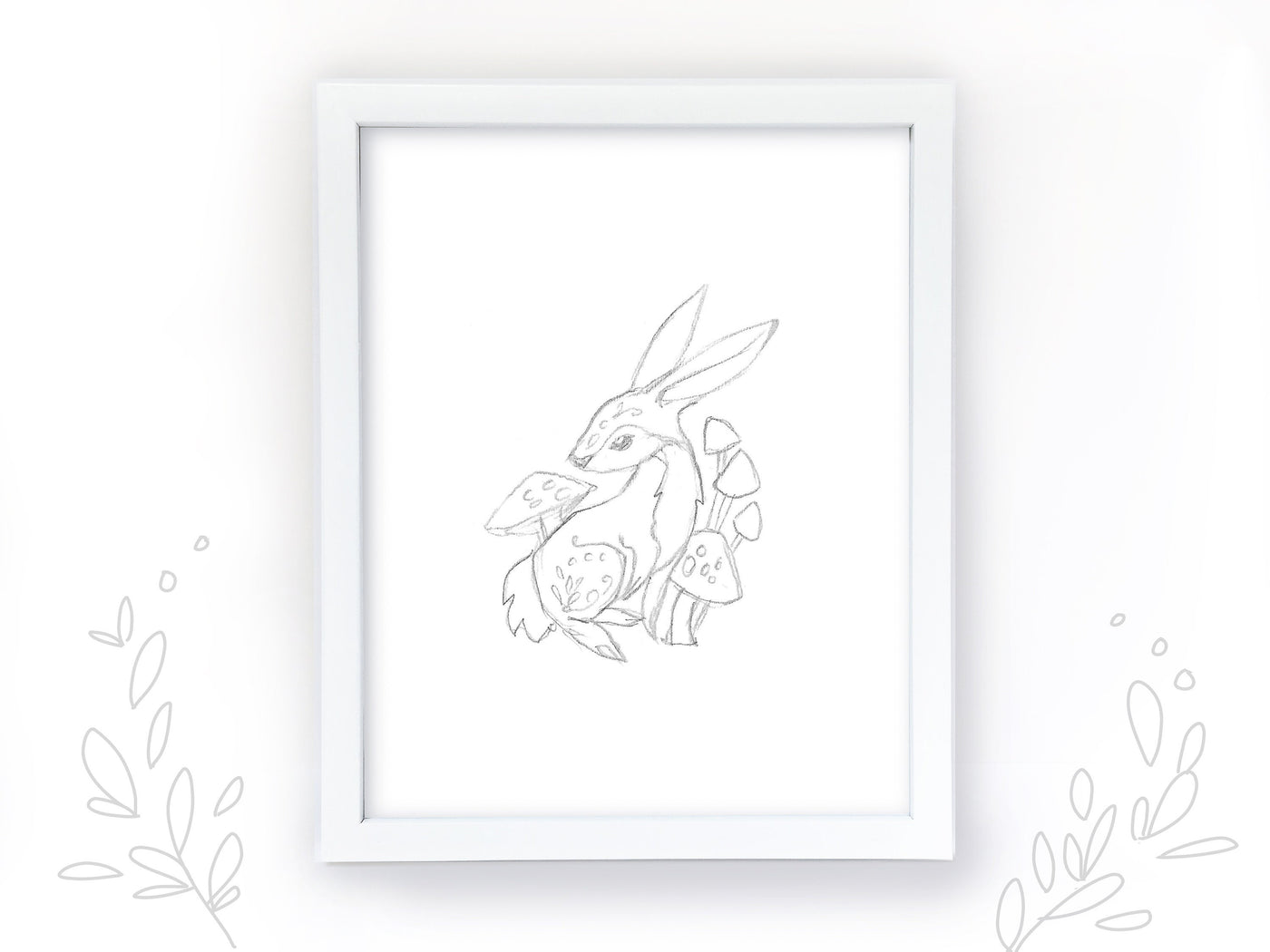 Greenwich Rabbit and Mouse Drawing Drawing by Susannah Weiland | Saatchi Art