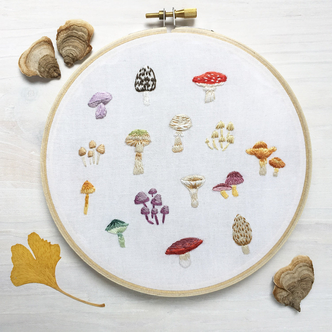 Mini Mushroom Cross Stitch Kit