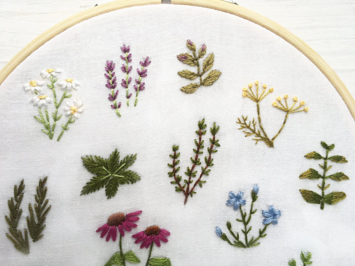 Tiny Herbs Hand Embroidery pattern download – Little Dear Shop tiny-herbs-hand-embroidery-pattern-download-little-dear-shop
