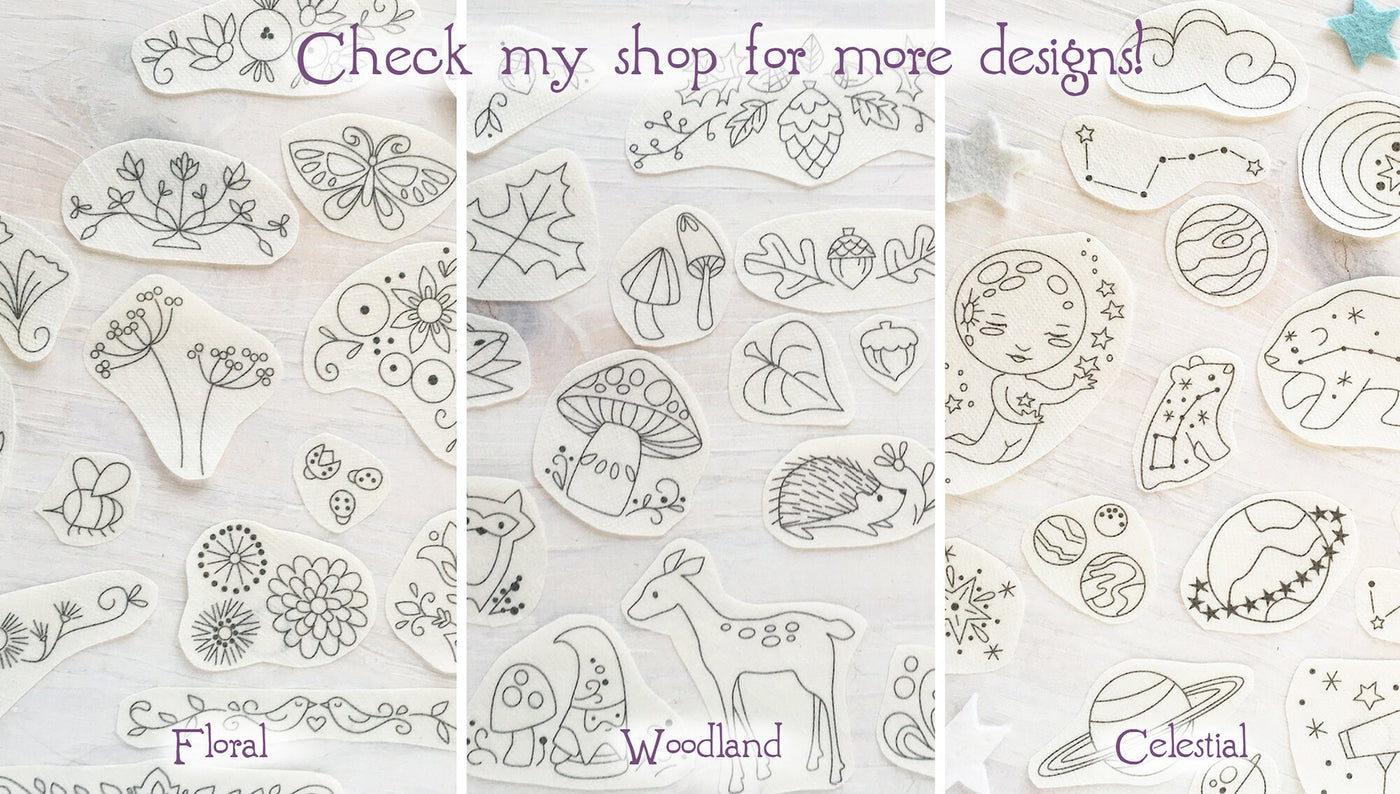 Stick 'n Stitch designs – Woven Whimsy