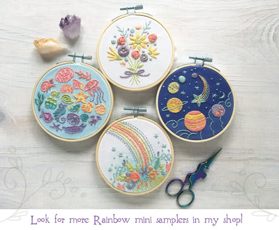 Planets and Stars Hand Embroidery pattern download