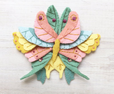 Felt Butterfly wings Sewing Pattern butterflies, moths, fairy wings