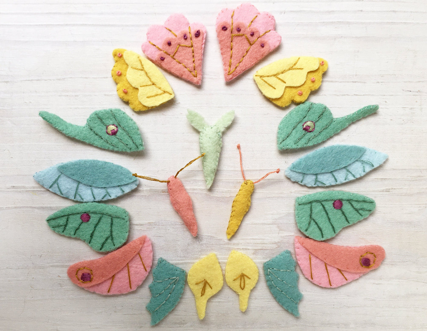 Felt Butterfly Wings Sewing Pattern Butterflies Moths Fairy Wings felt-butterfly-wings-sewing-pattern-butterflies-moths-fairy-wings