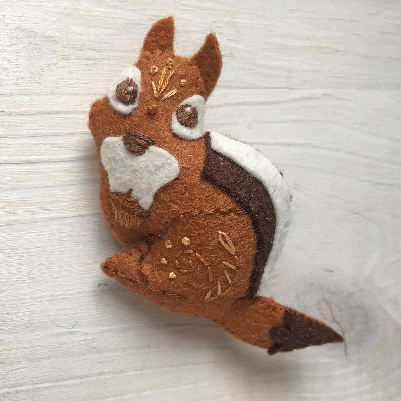 Owl, Rabbit, Squirrel Woodland Creatures felt animals sewing pattern –  Little Dear Shop