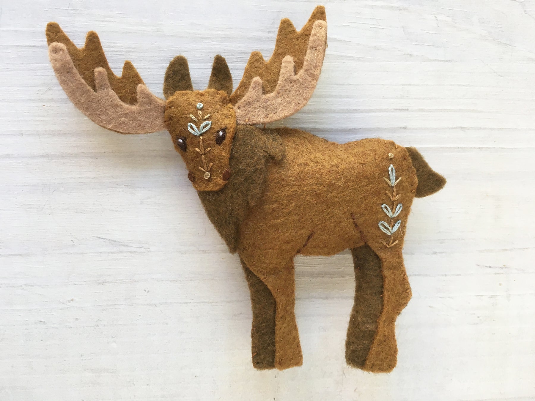 Felt Ornament Kit - Mr Moose – Northwest Crafts and Decor LLC