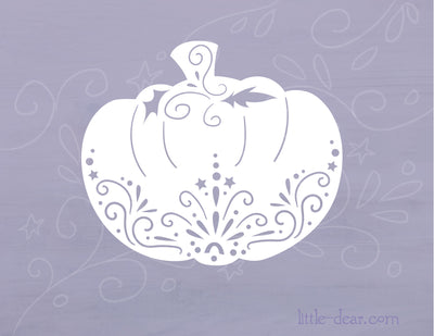 SVG Halloween Pumpkin cut file for Cricut, Silhouette, PNG, JPG