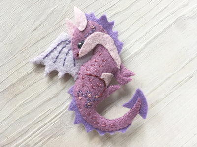 Baby Dragons Felt Animal Sewing pattern