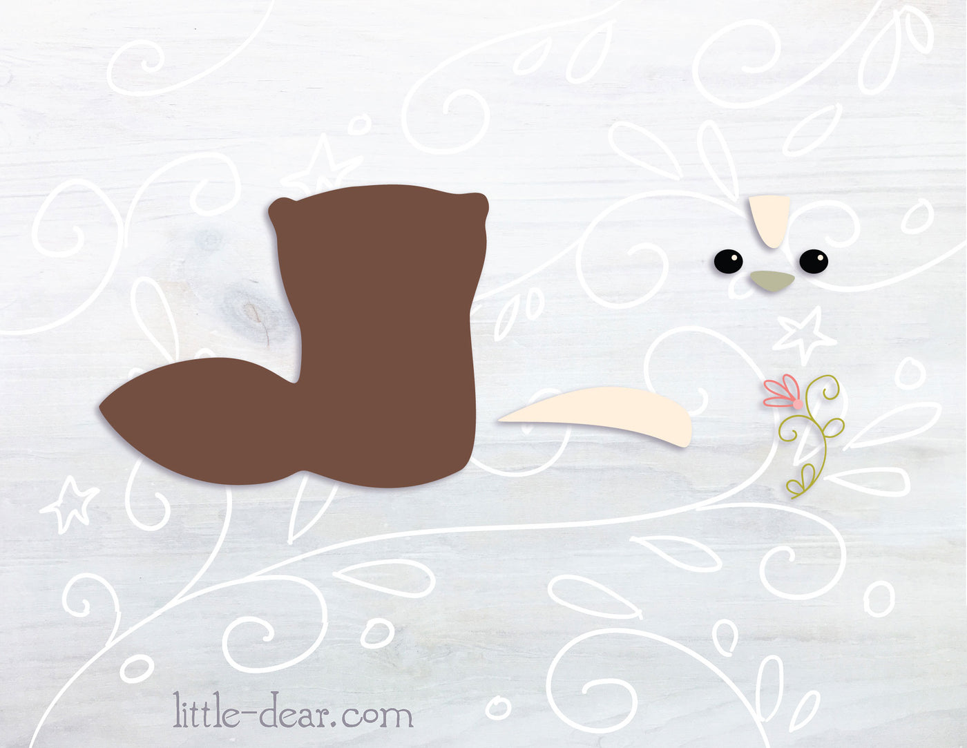 SVG cute Skunk cut file for Cricut, Silhouette, PNG, JPG woodland animals