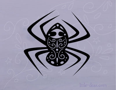 SVG Halloween Spider cut file for Cricut, Silhouette, PNG, JPG