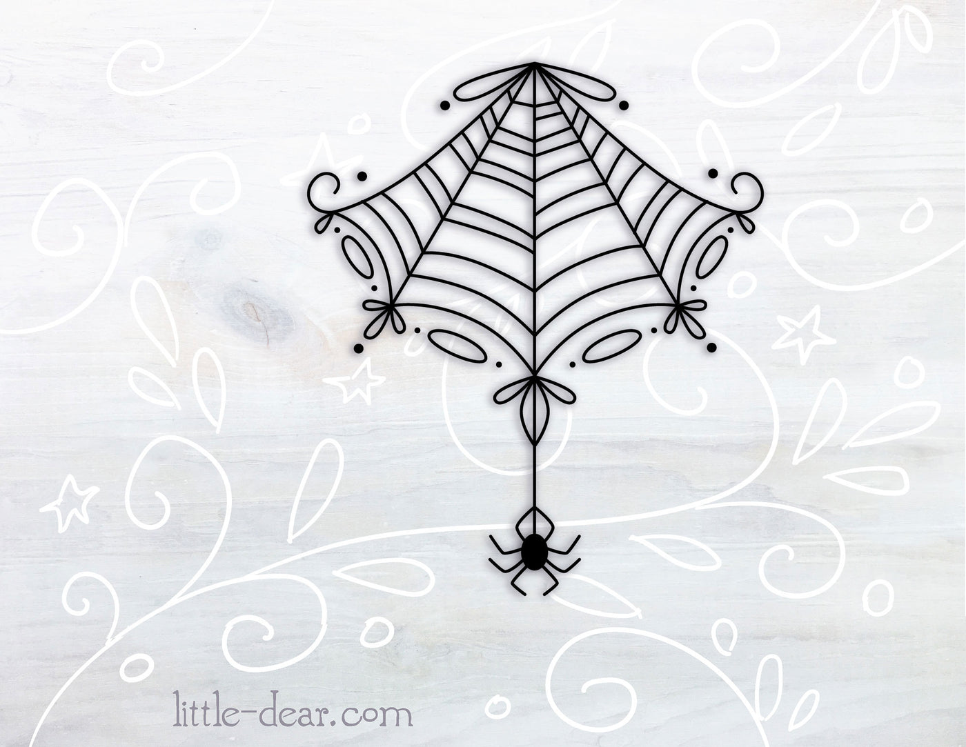 SVG Spiderweb cut file for Cricut, Silhouette, PNG, JPG halloween spider design